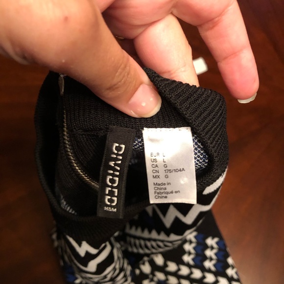 Divided print crop top - Picture 4 of 4